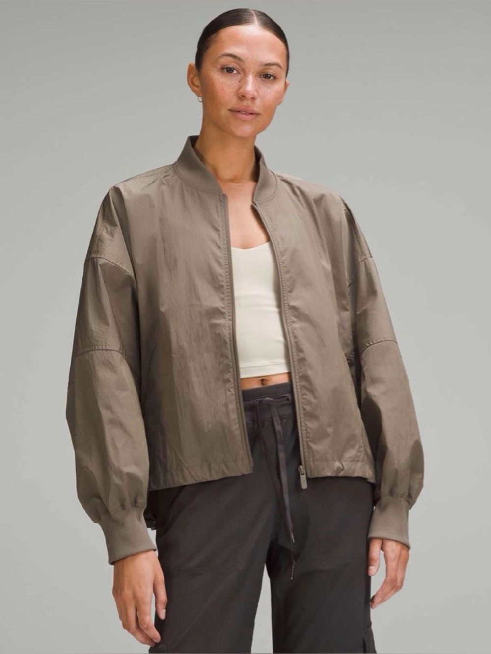 Lululemon Hem-Cinch Bomber Jacket - XL